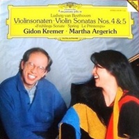Deutsche Grammophon : Argerich - Beethoven Violin Sonatas 4 & 5